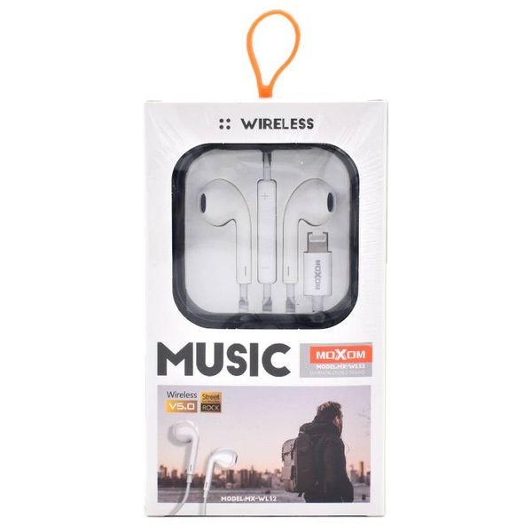  Moxom mx-wl32 - Headphone In Ear - White 