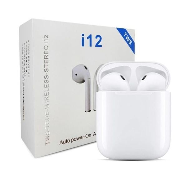  I12tws - Bluetooth Headphone In Ear - White 