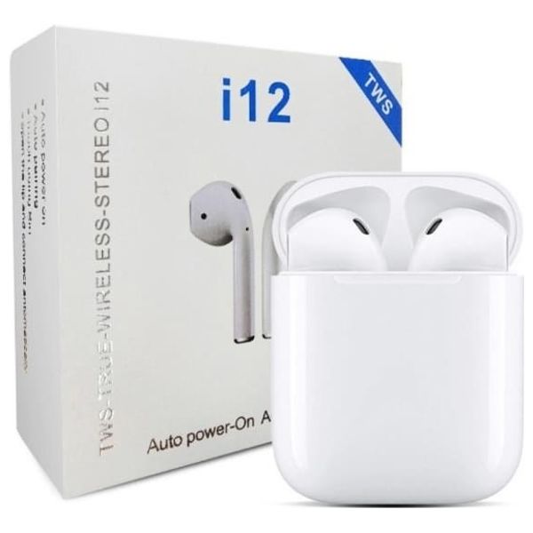  I12tws - Bluetooth Headphone In Ear - White 