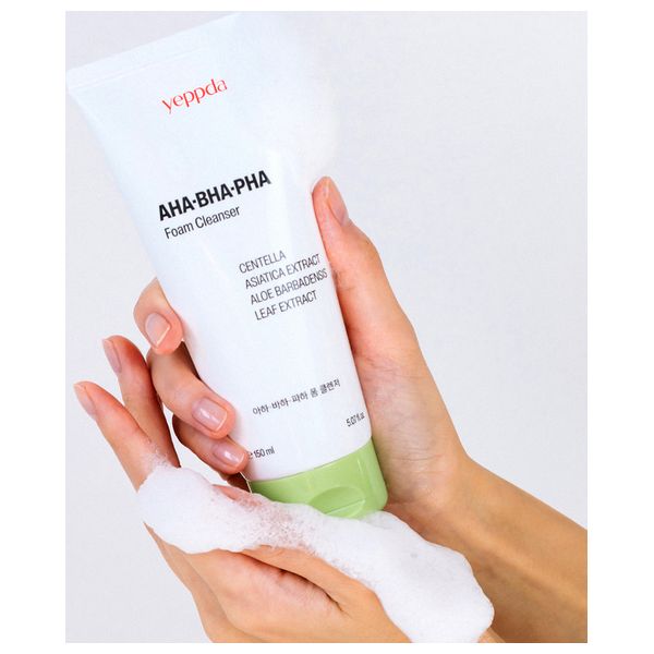  Yeppda AHA·BHA·PHA Foam Cleanser,150ml 