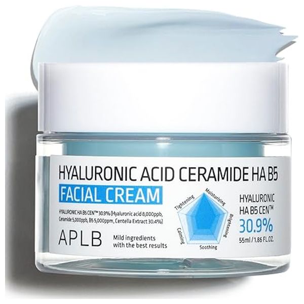 APLB HYALURONIC ACID CERAMIDE HA B5 FACIAL CREAM - 55ml