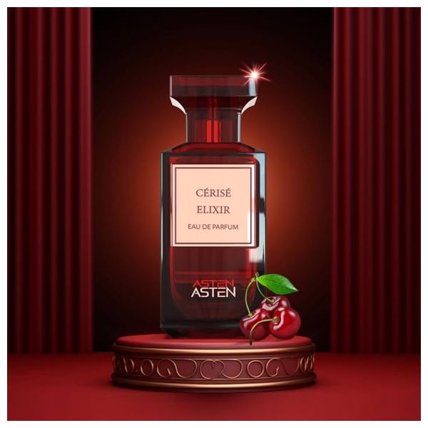  Cerise Elixir by Asten for Unisex - Eau de Parfum, 100ml 
