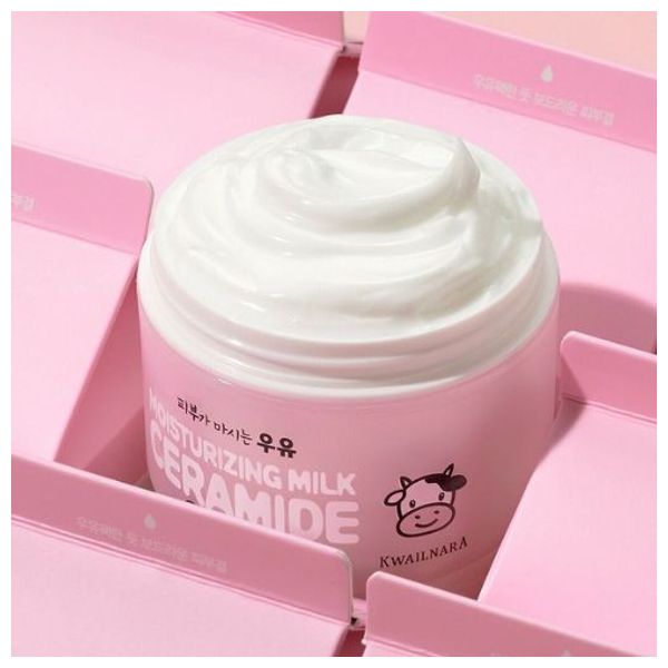  ويلكوس كريم مرطب بالحليب والسيراميد - يرطب ويغذي البشرة بعمق, 100 مل 