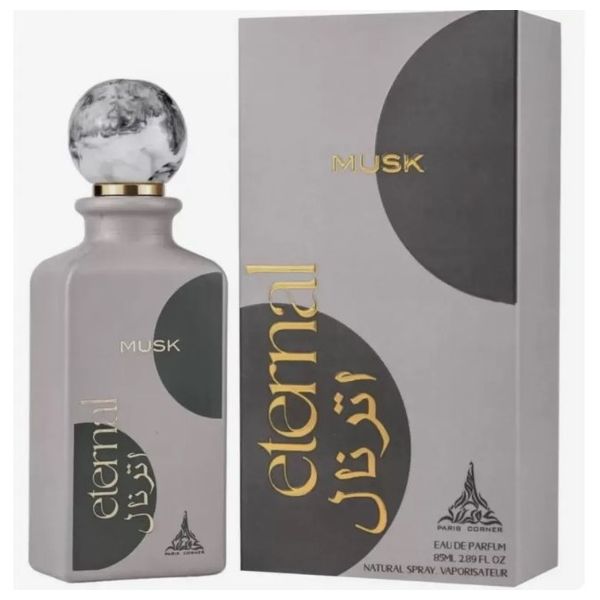  Eternal Musk by Paris Corner for Unisex - Eau de Parfum, 85ml 
