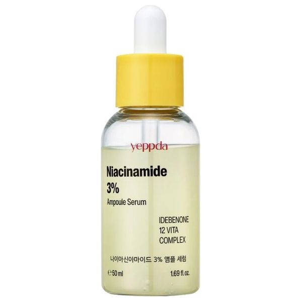  Niacinamide 3% Ampoule Serum Revitalizes Skin, 50ml 