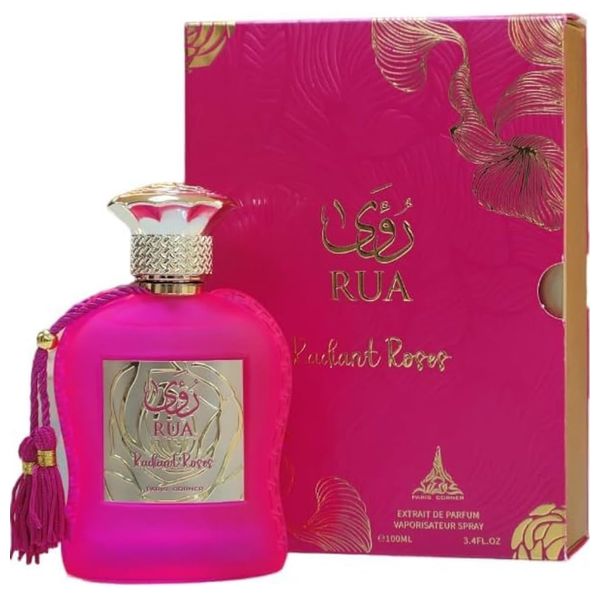 Rua Radiant Roses by Paris Corner for Unisex - Eau de Parfum, 100ml