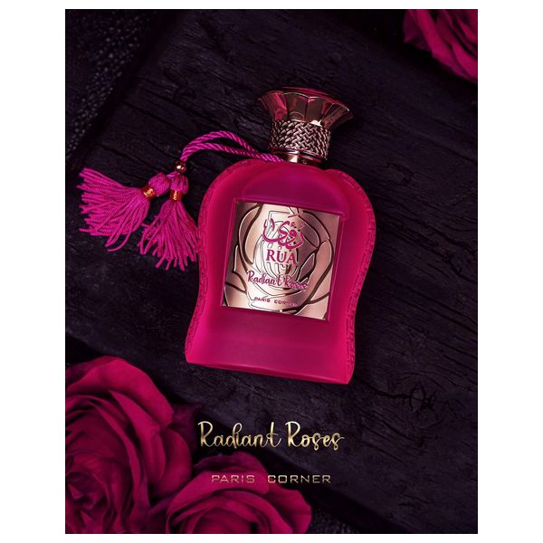 Rua Radiant Roses by Paris Corner for Unisex - Eau de Parfum, 100ml
