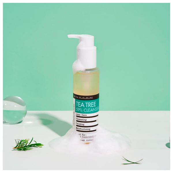 Derma Factory Tea Tree 59% Cleanser for sensitive skin, 150ml