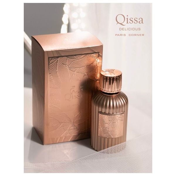  Qissa Delicious by Paris Corner for Unisex - Eau de Parfum, 100ml 