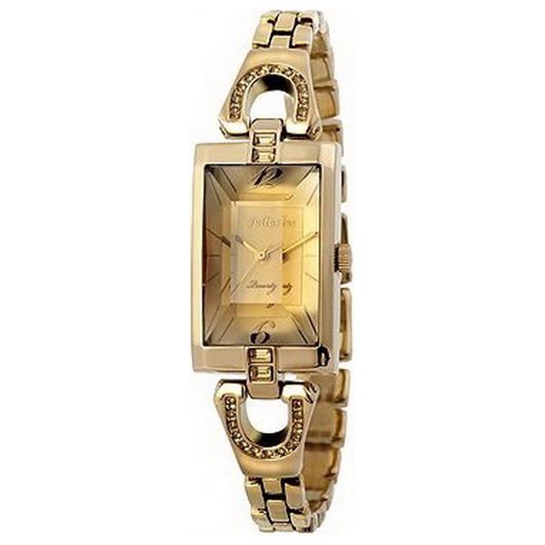  JULIUS Watch For Women - Analog Display, Stainless Steel Band - Gold 