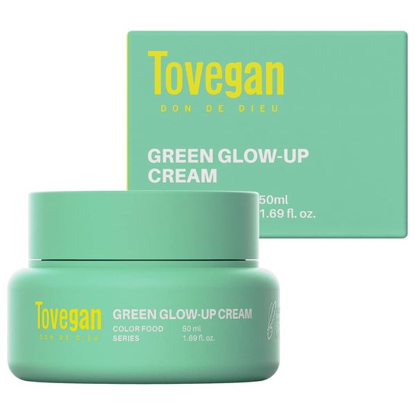 Tovegan colorfood series green glow up cream - 50ml