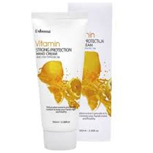 Eshumi Vitamin C Hand Cream - Deeply Moisturizes & Brightens, 50ml