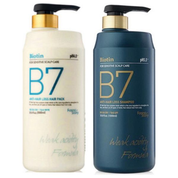  WelCos B7 Anti Hair Loss Conditioner & Shampoo Set 
