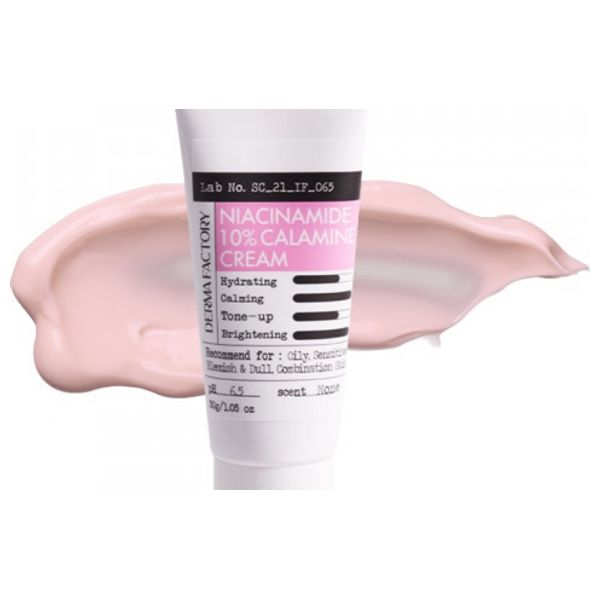 Derma Factory Niacinamide 10% Calamine Cream