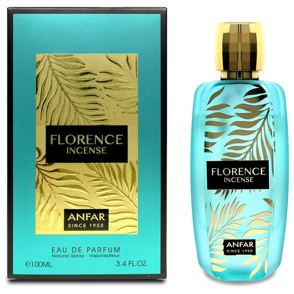 Florence Incense by Anfar for Women - Eau de Parfum, 100ml