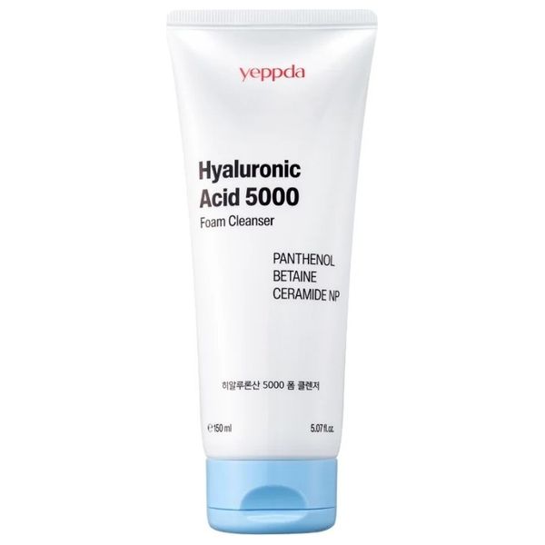  yeppda Hyaluronic Acid 5000 Foam Cleanser 