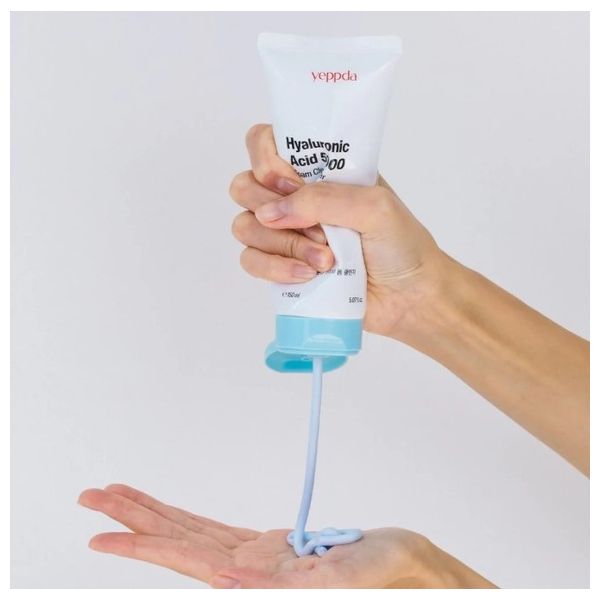  yeppda Hyaluronic Acid 5000 Foam Cleanser 