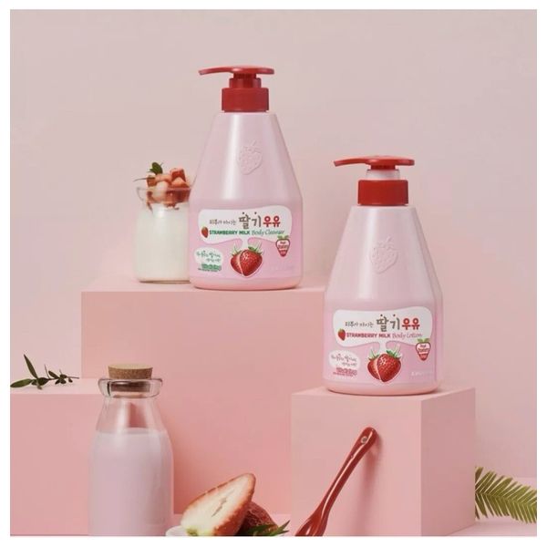 WelCos Peach Milk Body Lotion - Moisturizes & Nourishes Skin, 560g