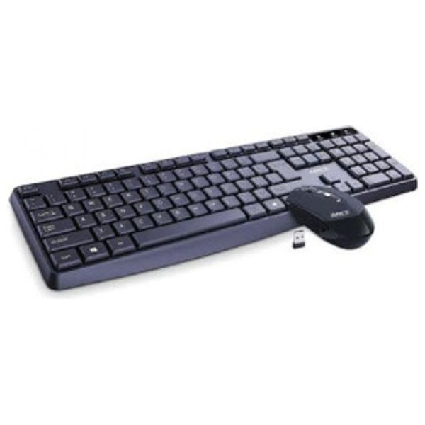  iMICE AN100 - Wireless Keyboard with Mouse - Black 