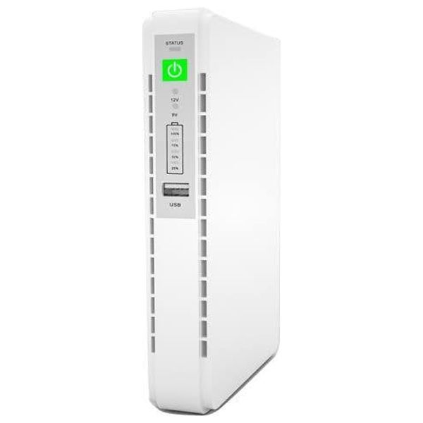  جهاز يو بي اس صغير جولد فيجن - بطارية ليثيوم أيون/ليثيوم بوليمر مدمجة - أبيض 