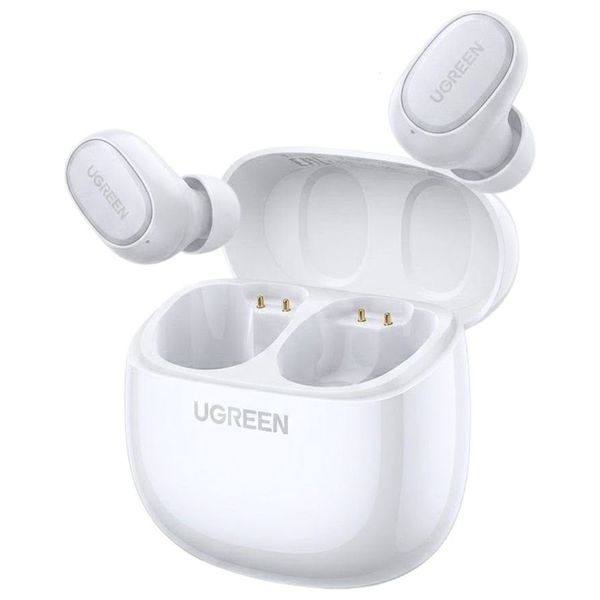  UGREEN WS220 In-Ear Bluetooth Earphones - 35 Hours Battery Life - IPX5 - White 