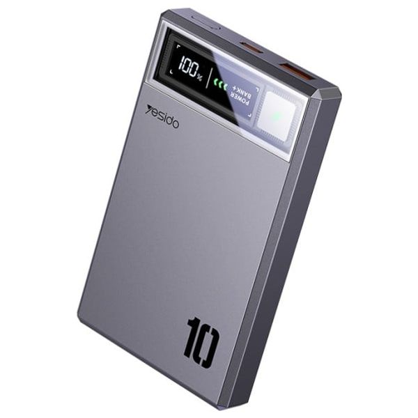  YESIDO YP61- Power Bank - 10000mAh - Silver 