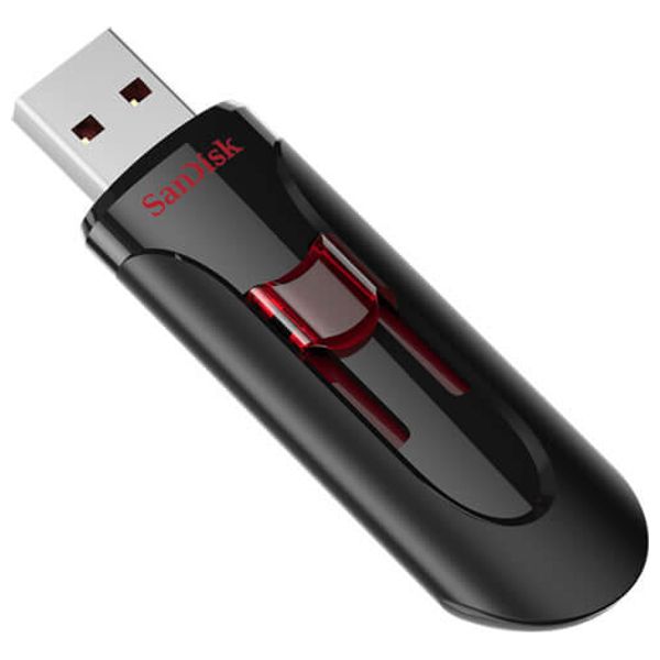  SanDisk USB 3.0 - 128GB - USB Flash Drive - Black 