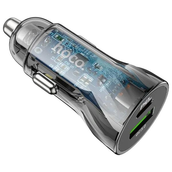 HOCO  Z47A - Car Charger - 30W - Black