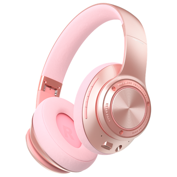  Fantech WH01 - Bluetooth Headphone On Ear - Pink 