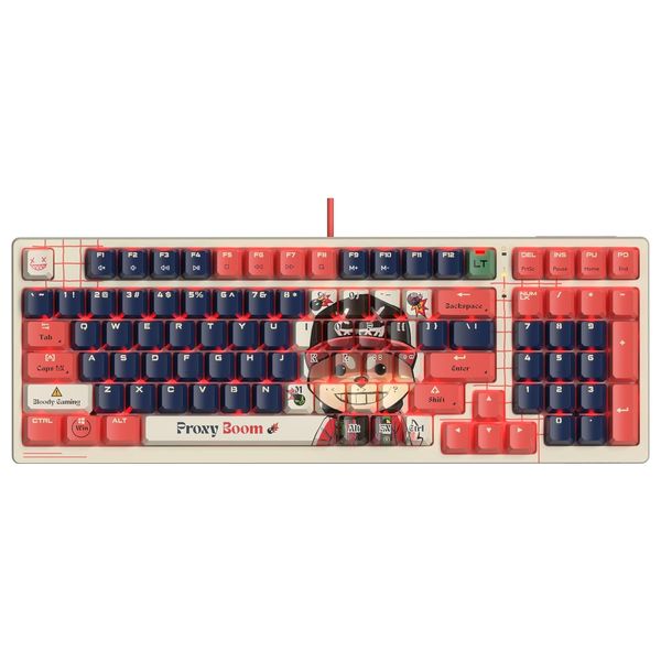 Bloody AT98 - Wired Keyboard - White