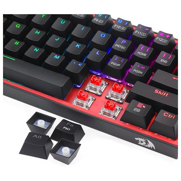  Redragon K616 Fizz Pro - Wireless Keyboard - Black 