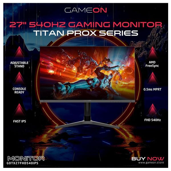  AOC 27G4E – Gaming Monitor – Black 
