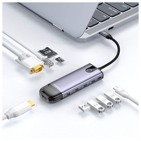 Mcdodo Adapter - 10 in-1 - USB-C