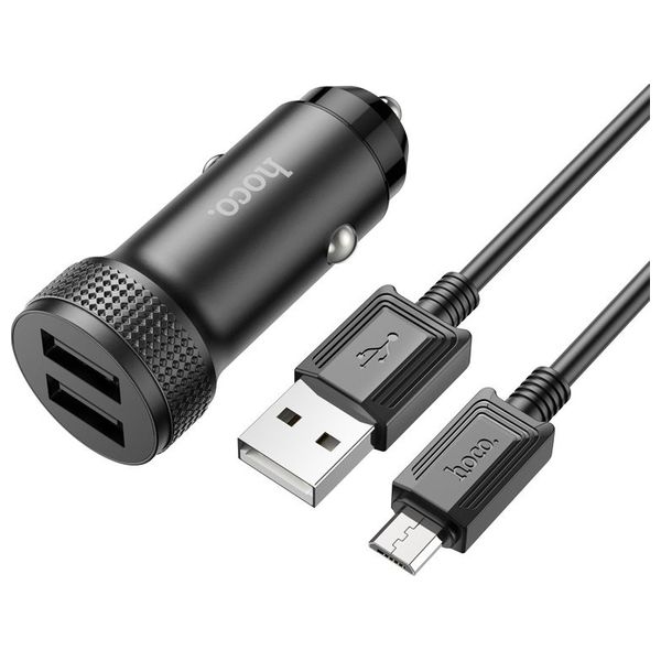 HOCO Z49 - Car Charger - Black