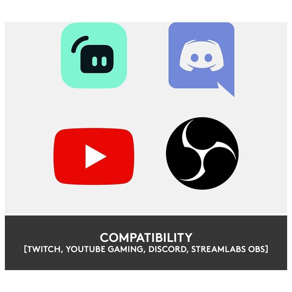  كاميرا ويب لوجيتك - StreamCam Premium - رمادي 