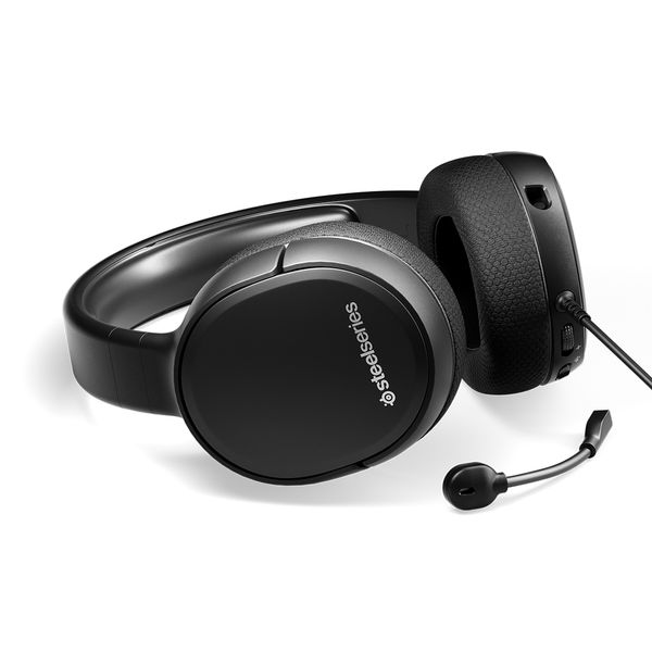  SteelSeries 5707119046970-Black - Gaming Headphone Over Ear - Black 