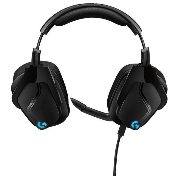 Elryan Logitech G635 Gaming Headphone Over Ear Black