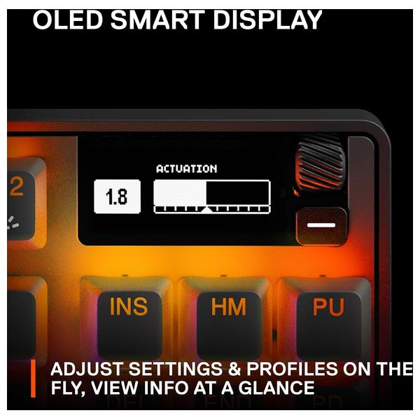  لوحة مفاتيح سلكية للالعاب من ستيل سيريس - Apex Pro TKL 