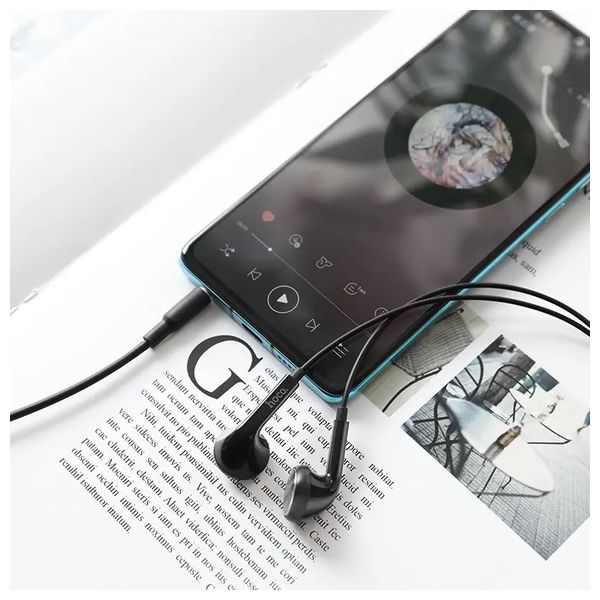  HOCO 6931474719430 - Headphone In Ear - Black 