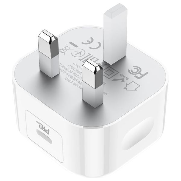 HOCO 6931474753380 - Charger - White 