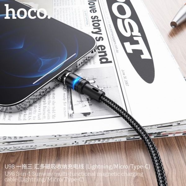  HOCO U98 - Cable 3in1 - 1.2 m 