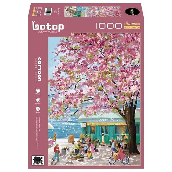  Other Botop Puzzle 1000pcs Seaside Flower 