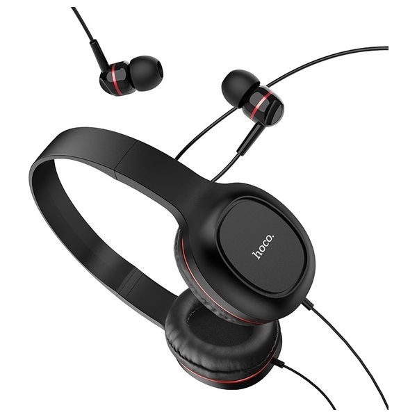  HOCO W24 - Headphone In Ear + Headphone Over Ear - ٌثي 