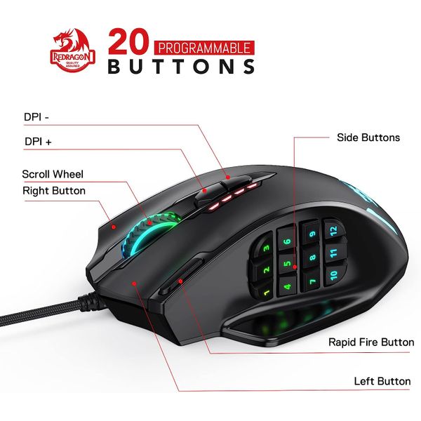 Redragon 6950376783226 - Wired  Mouse 
