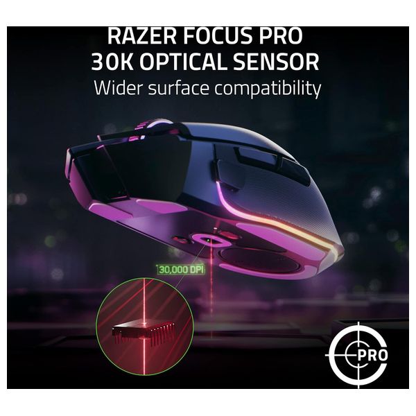 Razer - Wireless Mouse - Black