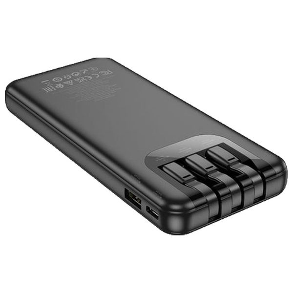  شاحن محمول هوكو - 6942007600491- 10000mah - اسود 