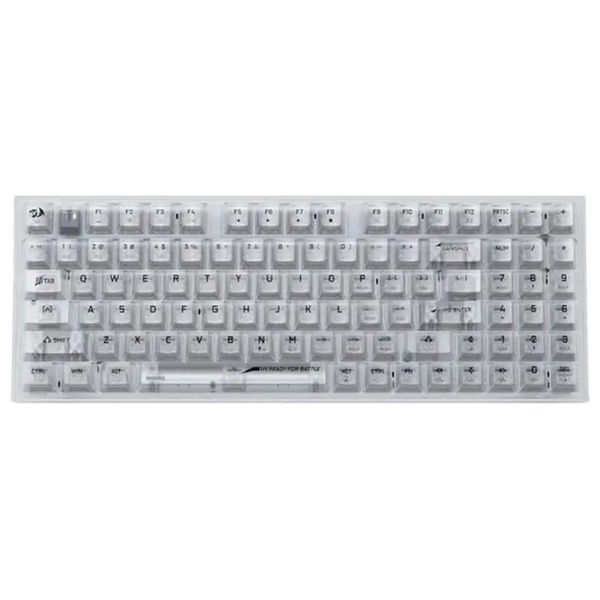  Redragon Wireless Keyboard - White 