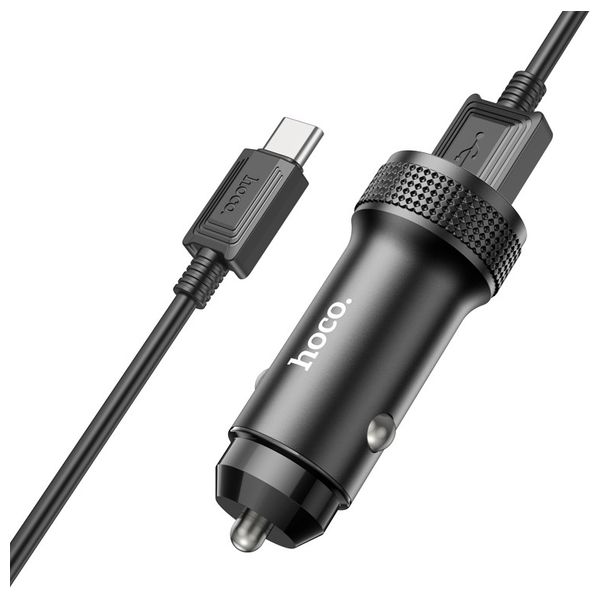  HOCO Z49 - Car Charger - Black 