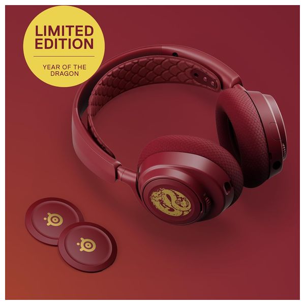  SteelSeries Arctis Nova 7 - Bluetooth Headphone Over Ear - Red 