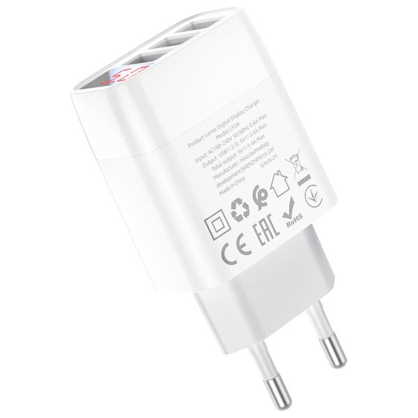  HOCO C93A - Charger - White 